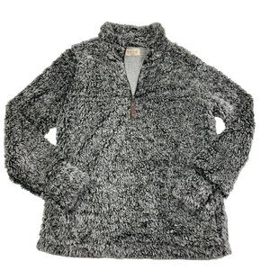 Original Weatherproof Cotton Blend 1/4 Zip Sherpa Pullover Women's Size Medium